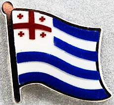 Adjara Current Flag Pin