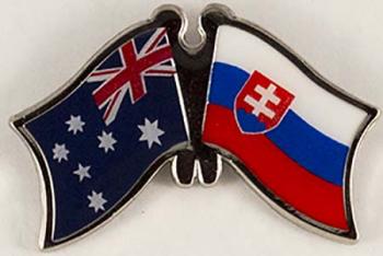 Australia - Slovakia Friendship Pin