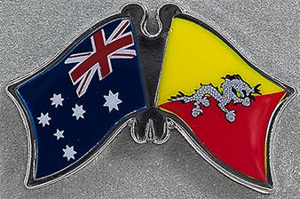 Australia - Bhutan Friendship Pin