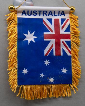 Australia Mini Car Flag