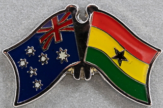 Australia - Ghana Friendship Pin