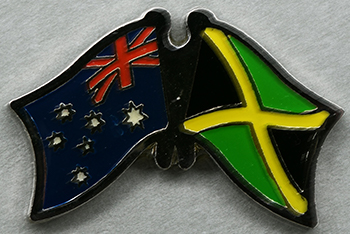 Australia - Jamaica Friendship Pin