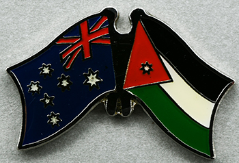 Australia - Jordan Friendship Pin