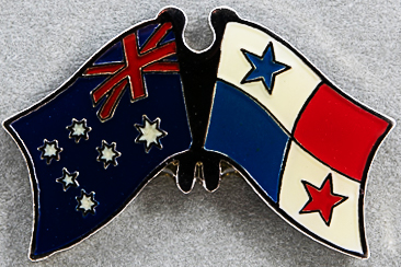 Australia - Panama Friendship Pin