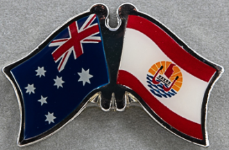 Australia - Tahiti Friendship Pin