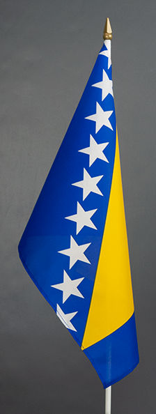 Bosnia Herzegovina Hand Waver Flag