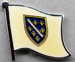 Bosnia Previous Flag Pin