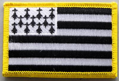 Bretagne Rectangular Flag Patch