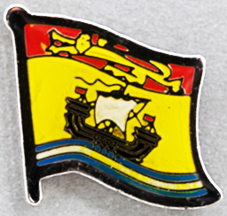 New Brunswick Flag Pin Canada