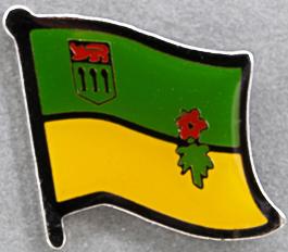 Saskatchewan Flag Pin Canada