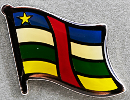 Central African Rep Lapel Pin