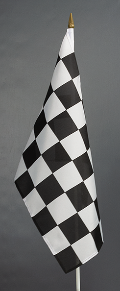 Chequered Racing Hand Waver Flag