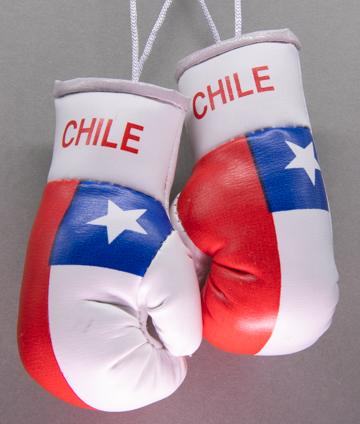 Chile Mini Boxing Gloves