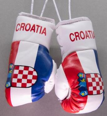 Croatia Mini Boxing Gloves