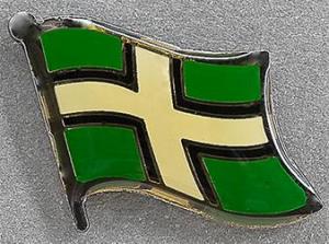 Devon Flag Pin England