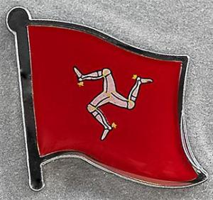Isle of Man Lapel Pin England
