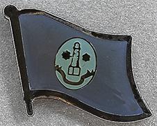 Isle of Scilly Flag Pin England