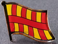 Northumberland Flag Pin England