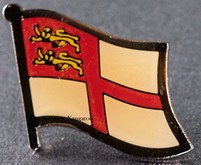 Sark Flag Pin England