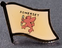 Somerset Flag Pin England
