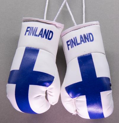 Finland Mini Boxing Gloves