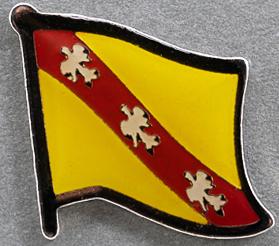 Lorraine Flag Pin France