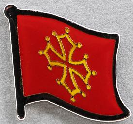 Midi-Pyrenees Flag Pin France