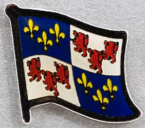 Picardie Flag Pin France