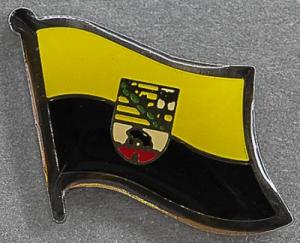 Sachsen Anhalt Flag Pin Germany