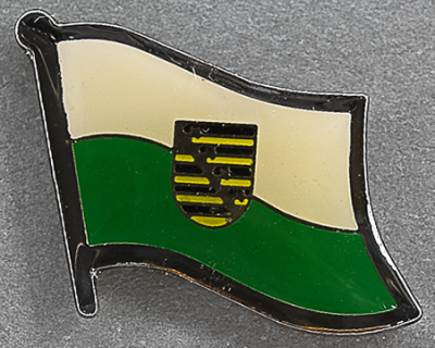 Sachsen Flag Pin Germany