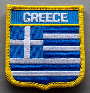 Greece Shield Patch