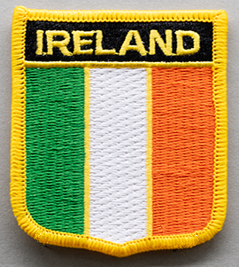 Ireland Shield Patch