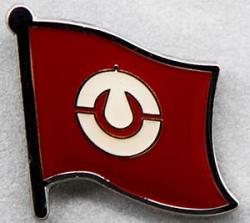 Kochi Flag Pin Japan