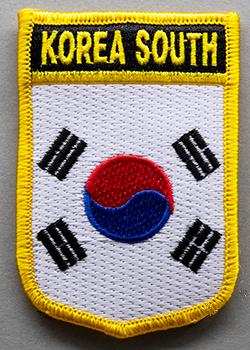 Korea South Shield Patch