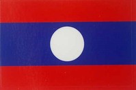 Laos Car Sticker