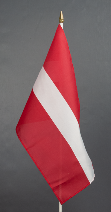 Latvia Hand Waver Flag