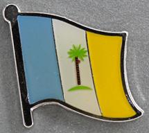 Pinang Flag Pin Malaysia
