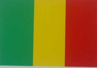 Mali Flag Sticker