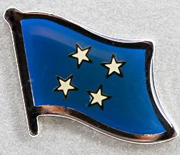 Micronesia A Lapel Pin