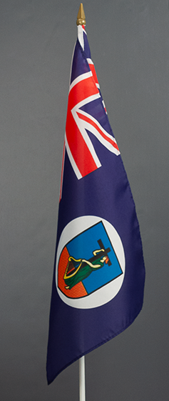 Montserrat Hand Waver Flag