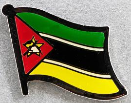 Mozambique Flag Pin AFN