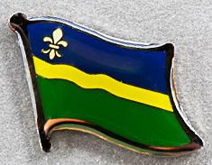 Flevoland Flag Pin - Netherlands