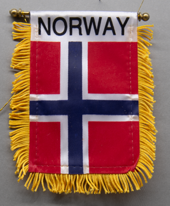 Norway Mini Car Flag