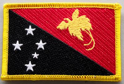 Papua New Guinea Rectangular Patch