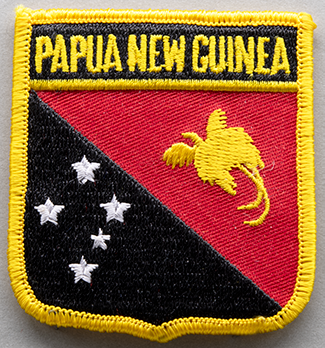 Papua New Guinea Shield Patch