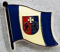 Podkarpackie Flag Pin Poland