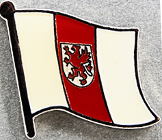 Zachodniopomorskie Flag Pin Poland