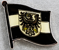 Prussia West Flag Pin