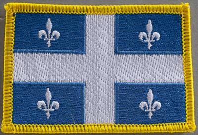 Quebec Canada Rectangular Patch