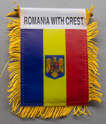 Romania Mini Car flag